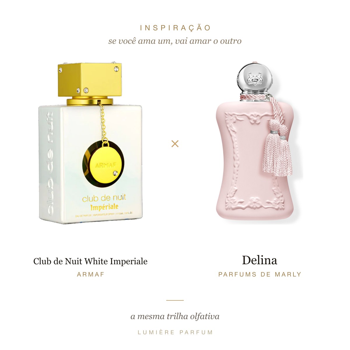 Armaf Club de Nuit White Imperiale — inspiração